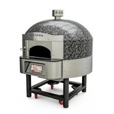 390DYK04BLLPG.jpg Venarro Fiamma 30 cm x 6 Pizza Kapasiteli Sabit Tabanlı Pizza Fırını, LPG'li, Siyah - Görsel 1