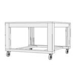 Venarro Annatoli Konveyörlü Pizza Fırını Alt Standı