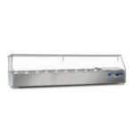 Dampak Set Üstü Soğutmalı Salad Bar, 10 Küvet, 59 L, 200x35x40 cm