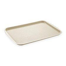 412GSTK3753.jpg Gastrolley Kırçıllı ABS Servis Tepsisi, 37x53 cm - Görsel 1