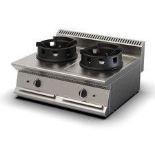 420EY025.jpg Ersöz 700 Seri Wok Ocak, 40x73x30 cm, Doğalgazlı - Görsel 1