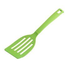 43227051.jpg Fackelmann Tropikal Delikli Spatula, 27 cm, Yeşil - Görsel 1