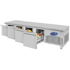 454CSCIH2D6004CEK.jpg CSA CS-CIH 2-600 Cihaz Altı Derin Dondurucu, 4 Çekmeceli, 115 L - Görsel 1