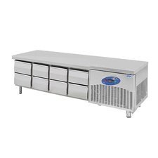 454CSCIH4D7008CEK.jpg CSA CS-CIH 4-700 Cihaz Altı Derin Dondurucu, 8 Çekmeceli, 310 L - Görsel 1