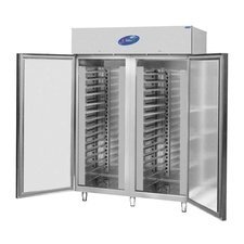 454CSDBNK1400T.jpg CSA CS-DBNK 1400-T Dik Tip Hamur Dinlendirme Dolabı, 2 Kapılı, 1400 L - Görsel 1