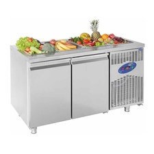 454CSTEK2700SHS.jpg CSA CS-TEK 2-700-SH Havuzlu Salad Bar, 2 Kapılı, 281 L - Görsel 1