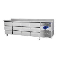 454CSTEZ4D60012CEK.jpg CSA CS-TEZ 4D-600 Tezgah Tipi Derin Dondurucu, 12 Çekmeceli, 550 L - Görsel 1