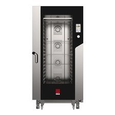 489MKF2011TS.jpg Eka MKF 2011 TS Konveksiyonlu Dokunmatik Fırın, Nemlendirmeli, 20 Adet 1/1 GN Tepsi Kapasiteli, Elektrikli - Görsel 1