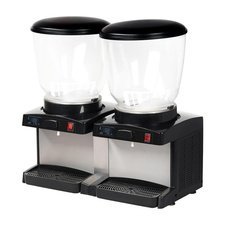 497SBY01E250101Z5F.jpg Omake Karıştırıcılı Dijital İkili Soğuk İçecek Dispenseri, 2x22 L - Görsel 1