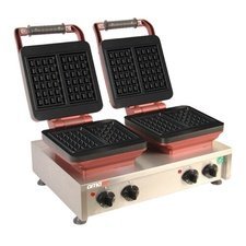 497WFL21E220201Z5F.jpg Omake WFL21.E22 Z5F 0201 Zamanlayıcılı Belçika Çiftli Waffle Makinesi, Elektrikli - Görsel 1