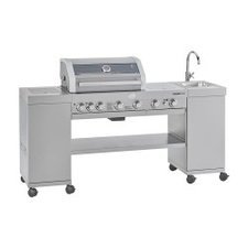 51625384.jpg Rösle Videro G4-SK Paslanmaz Çelik Barbekü İstasyonu, Gazlı - Görsel 1