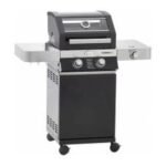 Rösle 25534 Videro G2-S Vario Barbekü İstasyonu, Doğalgazlı, Siyah