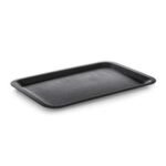 Tria TF3244SCM Mat Yüzey Kraft Dikdörtgen Tepsi, 32x44 cm, Karbon Siyah
