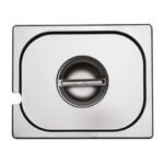 Bilge Inox GN 1/2 Kepçe Delikli Gastronorm Küvet Kapak