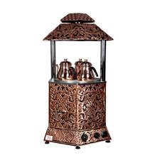 612AMP350S.jpg Anka Pro Max 3 Demlikli Çay Makinesi Seti, 35 L, Elektrikli, Bakır - Görsel 1