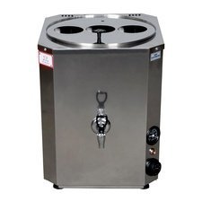 612IYNC300.jpg Anka IYNC3 Yeni Nesil Çay Makinesi, 3 Demlikli, 35 L, Inox - Görsel 1