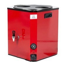 612RYNC2.jpg Anka RYNC2 Yeni Nesil Şamandıralı Çay Makinesi, 2 Demlikli, 25 L, Kırmızı - Görsel 1