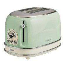 674015514.jpg Ariete 0155/14 Vintage Ekmek Kızartma Makinesi, Yeşil - Görsel 1