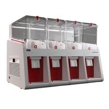 678P4K1.jpg Fill Classic Pro P4-K1 Fıskiyeli Soğuk İçecek Dispenseri, 4x19 L, Beyaz Kırmızı - Görsel 1