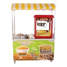 6881010.jpg Cemko 1010 Ankara Mısır Patlatma ve Bardakta Mısır Arabası, 60x120x190 cm - Görsel 1