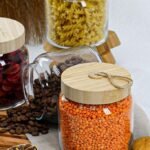 Paşabahçe 43573 Woody Bambu Kapaklı Kavanoz 575 cc 4'lü