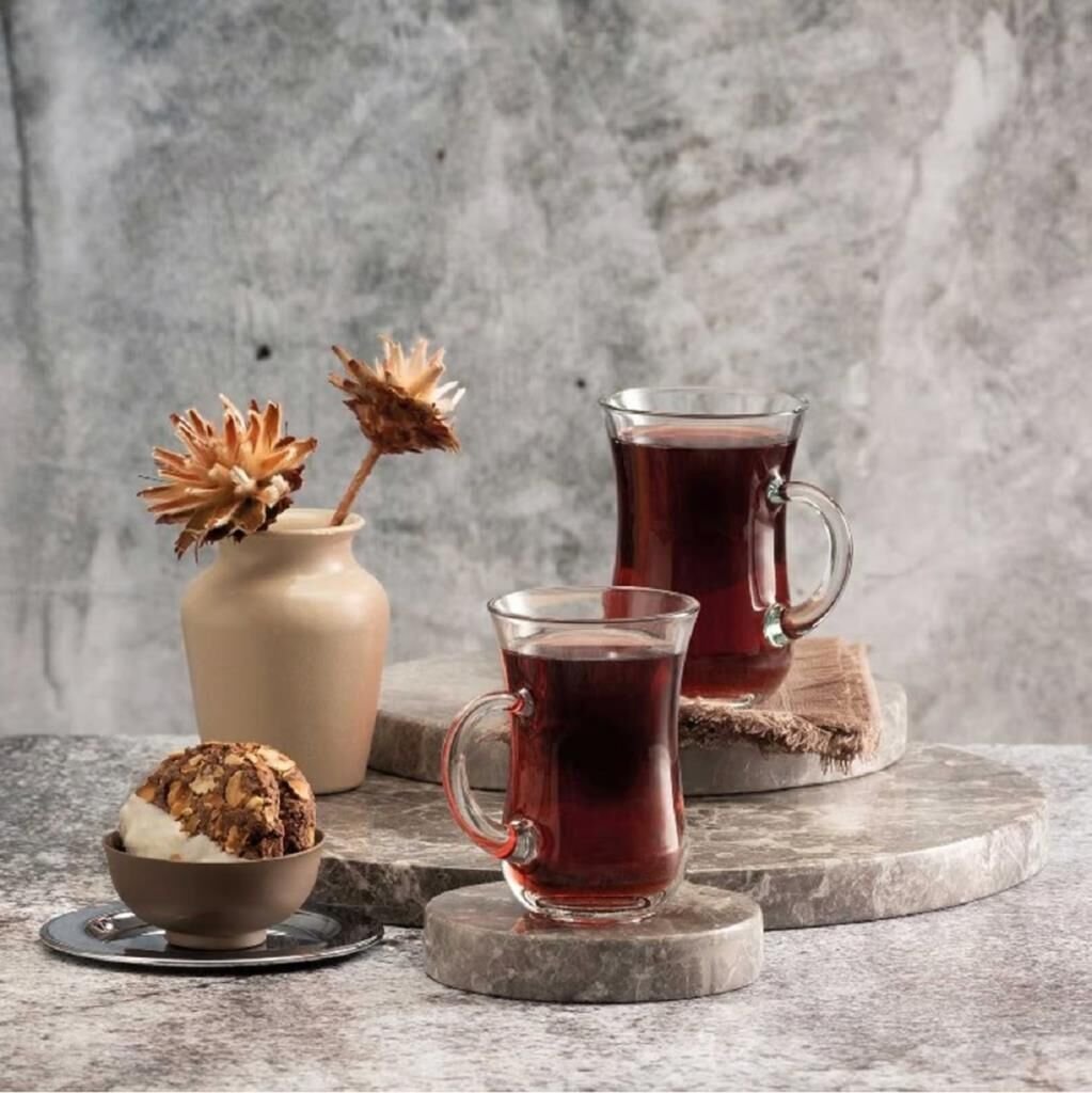 PKT-10055411.jpeg Paşabahçe 55411 Keyif Çay Bardağı 6'lı 140 cc - Görsel 1