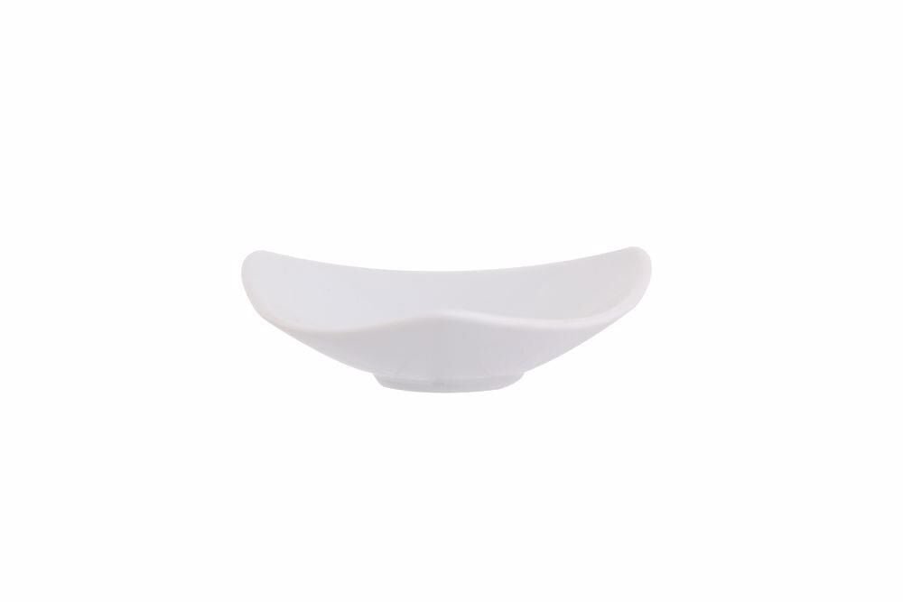 PKT-102POR04AP016623.jpeg Porland Porselen Lotus Beyaz Çay Tabağı 12 cm 6'lı - Görsel 1