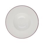 ID Fine Modest Maroon Miro Çukur Tabak 29 cm 6'lı