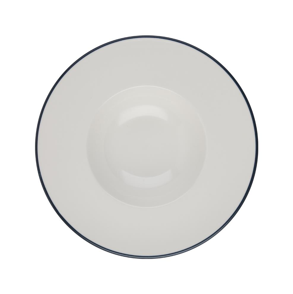 PKT-113IDF15001131129.png ID Fine Modest Navy Geniş Yanaklı Risotto Tabağı 29 cm 6’lı - Görsel 1