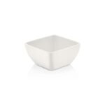Külsan Thermoset Corona Mini Kare Kase, 12.5x12.5 cm, 6 Adet, Beyaz