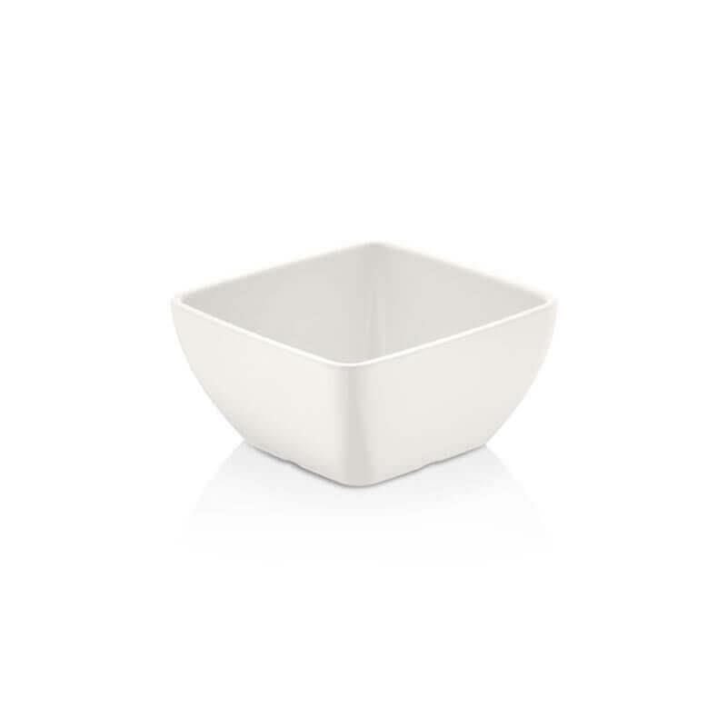PKT-115KUL42125CW.jpeg Külsan Thermoset Corona Mini Kare Kase, 12.5x12.5 cm, 6 Adet, Beyaz - Görsel 1