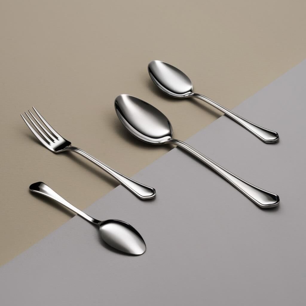 PKT-219LUGL2001MIRA17.jpeg Lugga Mira Model Tatlı Kaşığı 12 Adet - Görsel 1