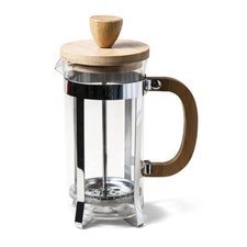 006GRVD4.jpg Biradlı Groovy GRV-D4 Bambu French Press, 350 ml - Görsel 1