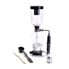 006GRVHC201.jpg Biradlı GRV-HC201 Sifon Kahve Demleme, 3 Bardak Kapasiteli - Görsel 1