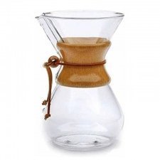0873606025809.jpg Epinox CK-800A Ahşap Tutacaklı Chemex, 800 ml, 6 Bardak - Görsel 1