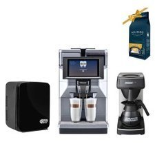 1609J0400SET3PH.jpg Saeco Magic 2 Tam Otomatik Kahve Makinesi, 3 Parça Kafe Seti, Çekirdek Kahve Hediyeli - Görsel 1