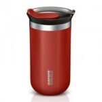 Wacaco Octaroma Lungo Termos Mug, Kırmızı