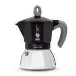 Bialetti İndüksiyon Moka Pot, 4 Cup, Siyah