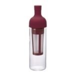 Hario FIC-70-CR Soğuk Demleme Filtreli Şişe, 650 ml, Vişne Kırmızısı