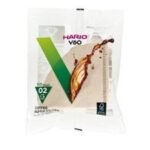 Hario VCF-02-100M V60 02 Natural Dripper Filtresi, 100 Adet