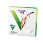 Hario VCF-02-40W V60 02 Dripper Filtresi, 40 Adet