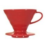 Hario VD-02R V60 02 Plastik Dripper, Kırmızı