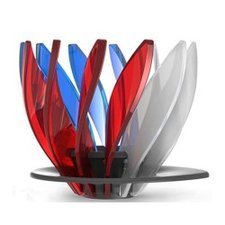 205VDSU02TRI.jpg Hario VDSU-02-TRI V60 Suiren Dripper, Tricolor - Görsel 1