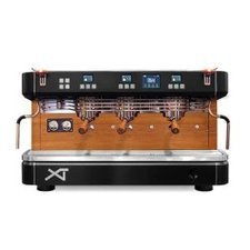 253DCPROXT3DN.jpg Dalla Corte XT Barista Espresso Kahve Makinesi, 3 Gruplu, Siyah Ceviz - Görsel 1