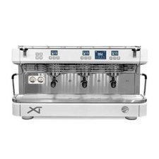 253DCPROXT3DW.jpg Dalla Corte XT Barista Espresso Kahve Makinesi, 3 Gruplu, Beyaz Krom - Görsel 1