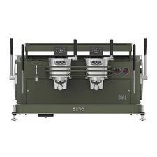 253ZERO2TVO.jpg Dalla Corte Zero Barista Espresso Kahve Makinesi, 2 Gruplu, Zeytin Yeşili - Görsel 1