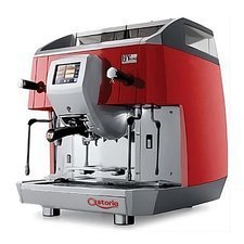 278HYBRID1RED.jpg Astoria HYbrid Tam Otomatik Espresso Kahve Makinesi, 1 Gruplu, Kırmızı - Görsel 1