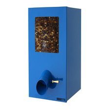 323OGTPSR002.jpg Oggetti Paslanmaz Kahve Silosu, Kapasite 4 kg, 20x25x45 cm, Mavi - Görsel 1