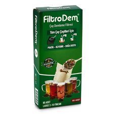 493L110.jpg FiltroDem L 2-10 Fincan Çay Demleme Poşeti, 80 Adet - Görsel 1