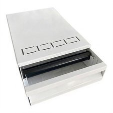 643CKBBEY.jpg Baristic Kahve Posa Çekmecesi Knock Box, Beyaz - Görsel 1